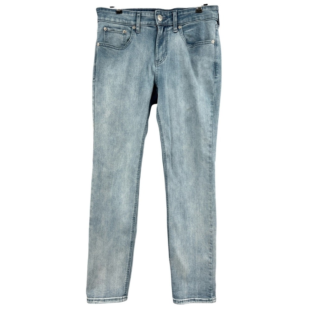 PacSun Mens Active Stretch Slim Fit Jeans Light Wash Blue 29x30